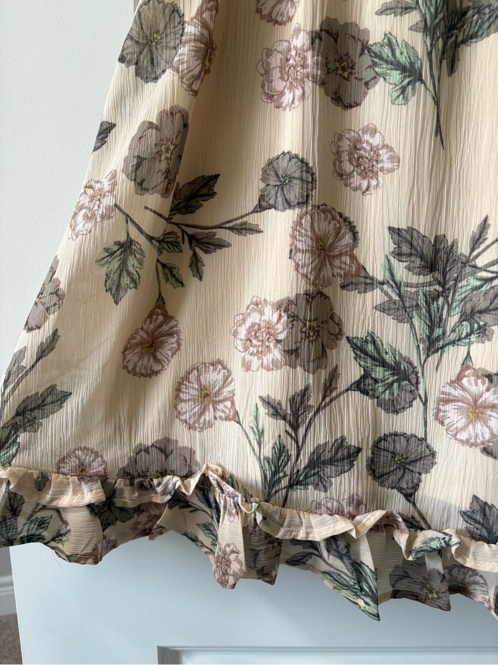 Dex Floral Ruffle Dress - Picture 4 of 4